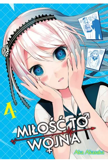 KAGUYA-SAMA Mi�o�� to wojna. Tom 4 - Aka Akasaka