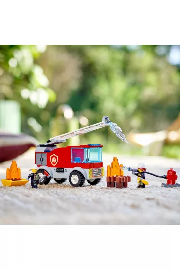 LEGO City W�z stra�acki z drabin� 60280