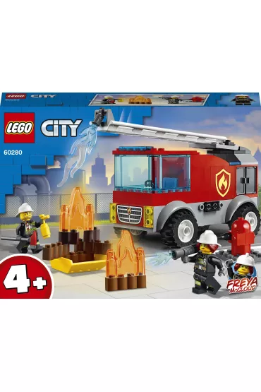 LEGO City W�z stra�acki z drabin� 60280