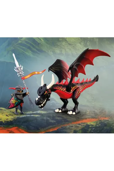 Playmobil Czarny smok 72114