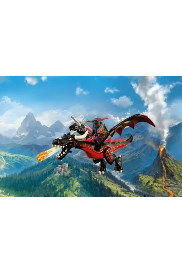 Playmobil Czarny smok 72114