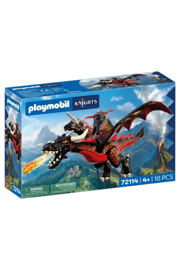 Playmobil Czarny smok 72114