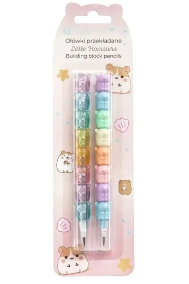 dpCraft Zestaw o��wk�w przek�adanych little hamsters 2 szt.
