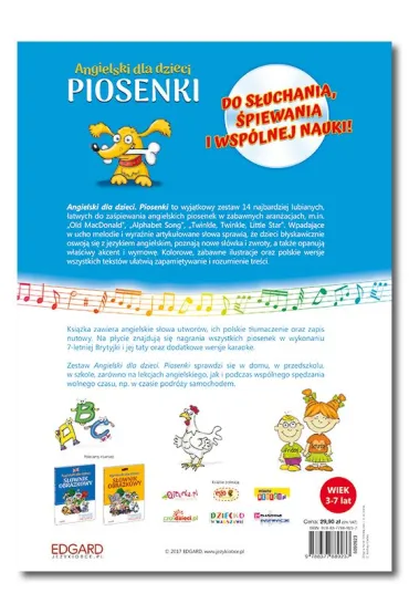 Angielski dla dzieci. Piosenki