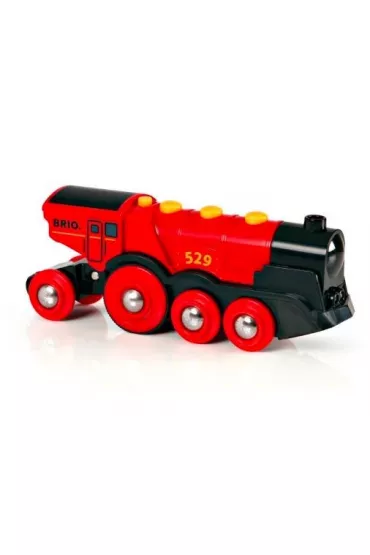 Lokomotywa klasyczna czerwona 33592 Brio