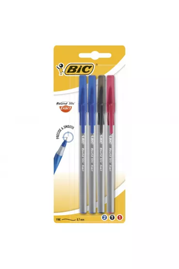 Bic D�ugopis Round Stic Exact 4 szt.