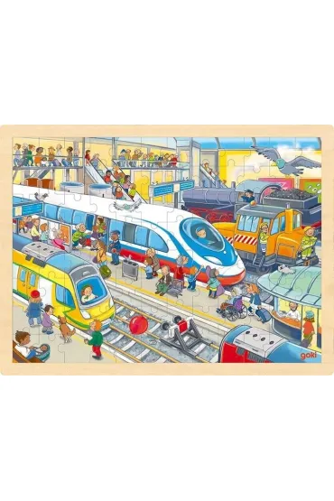 Puzzle Stacja kolejowa Goki