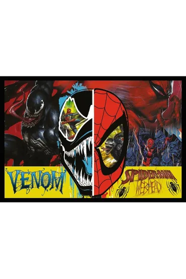 Puzzle 2x200 el. Dzie� i noc Spidermana Trefl