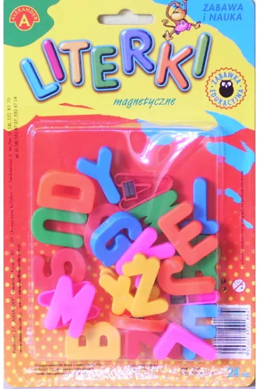 Literki magnetyczne Blister 0188 Alexander
