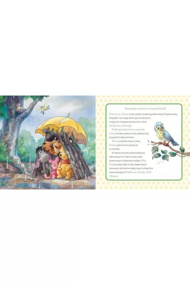 Cztery pory roku w Stumilowym Lesie. Disney Kubu� i Przyjaciele - Catherine Hapka