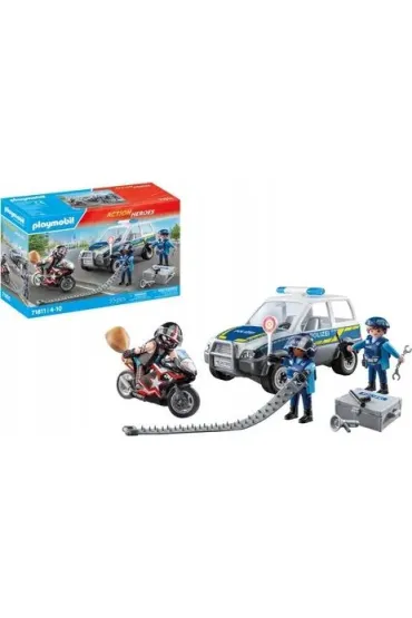 Playmobil Action Heroes Policja w poszukiwaniu przest�pcy 71811