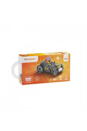 Mini Waffle 50el Cars: Grey Old Timer