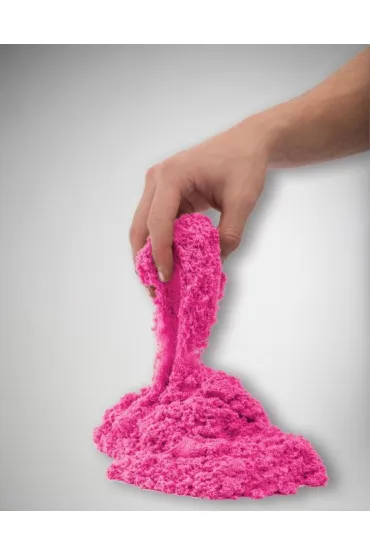 Kinetic Sand. Neonowy piasek 680g r�owy * Libra