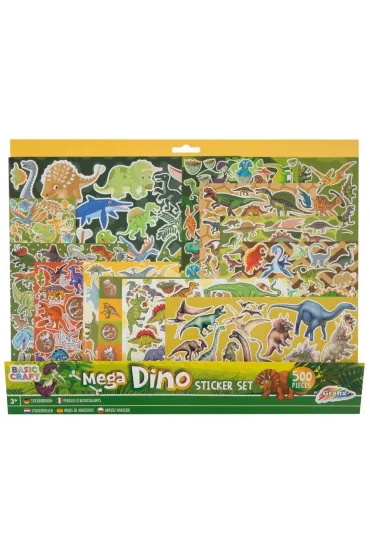 Grafix Mega naklejki Dino