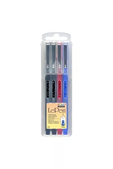 Marvy Cienkopisy Basic 4 kolory