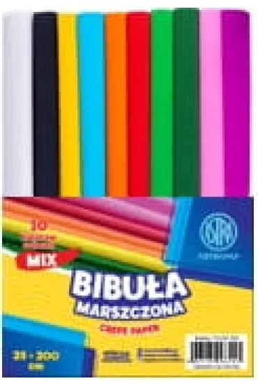 Astra Bibu�a marszczona mix 25x200cm