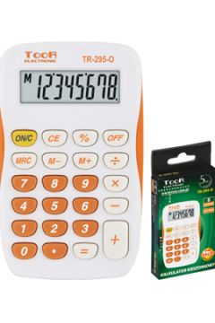 Toor Kalkulator kieszonkowy 8-pozycyjny TR-295-O