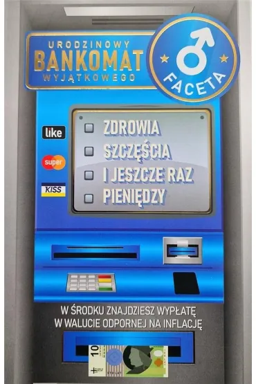 Yeku Karnet Urodziny m�skie