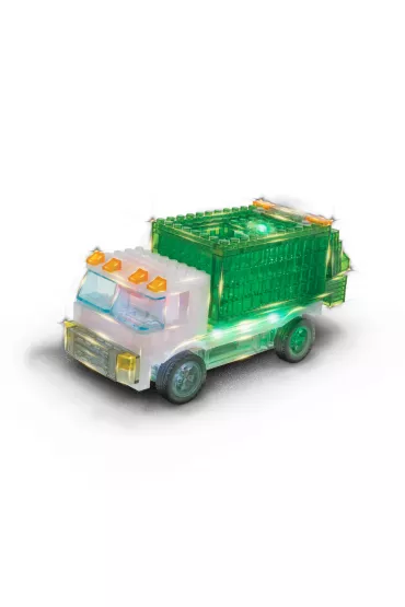 Klocki. Laser Pegs. Garbage Truck 12 w 1