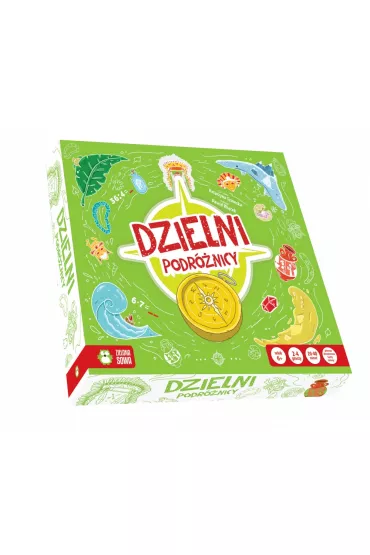 Dzielni podr�nicy. Gra planszowa - Katarzyna Szumska