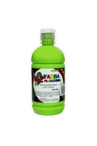 Penword Farba plakatowa 500ml jasnozielona