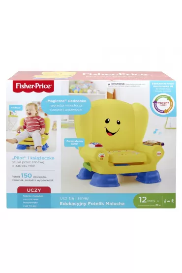Fisher-Price Edukacyjny Fotelik Malucha CDF63 Mattel