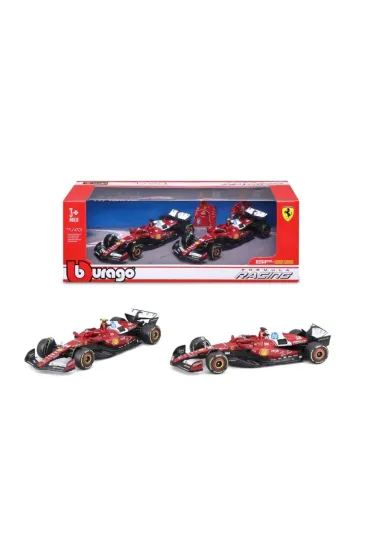 Ferrari Formula (Without Helme Plastic Stand 1:43 Bburago