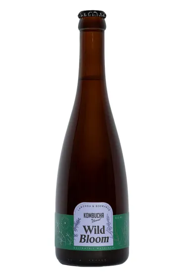 Kombucha By Laurent Kombucha wild bloom o smaku lawendy i rozmarynu 375 ml Bio