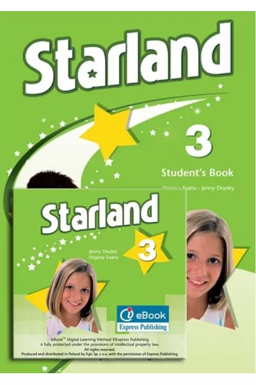 Starland 3. Student's Pack (Student's Book niewieloletni + Podr�cznik w wersji cyfrowej) - Jenny Dooley, Virginia Evans
