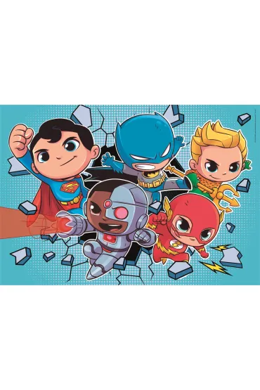 Puzzle 2x60 el. SuperColor. WB DC Comics Clementoni