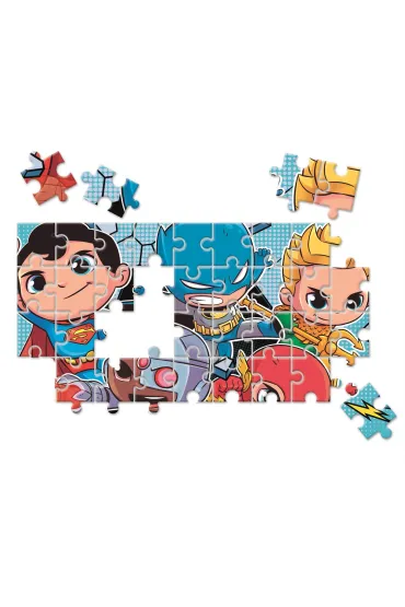 Puzzle 2x60 el. SuperColor. WB DC Comics Clementoni