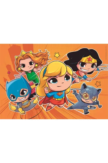 Puzzle 2x60 el. SuperColor. WB DC Comics Clementoni