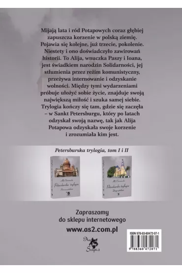 Petersburska trylogia. Trzecie pokolenie, Tom 3 - Heide Bergmann, Alla Alicja Chrzanowska