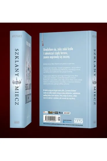 Szklany miecz. Czerwona Kr�lowa. Tom 2 (barwione brzegi) - Victoria Aveyard
