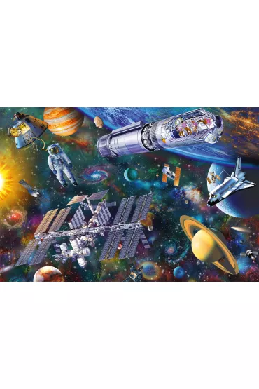 Puzzle 100 el. Przestrze� kosmiczna G3