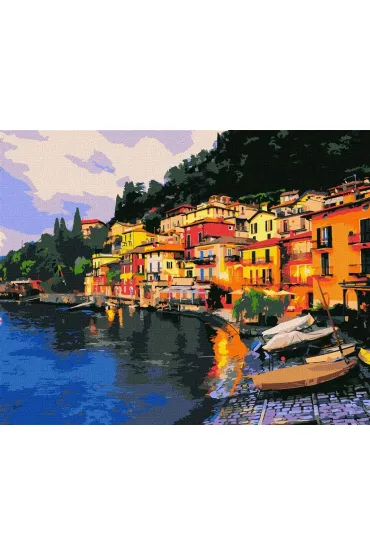 Ideyka Malowanie po numerach - Wiecz�r W�ochy 40x50cm