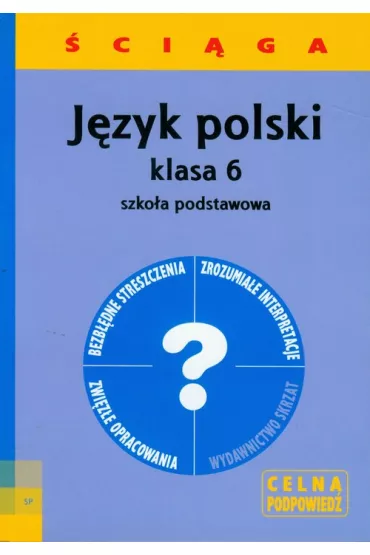 J�zyk polski klasa VI szko�a podstawowa - �ci�ga - Barbara W�odarczyk
