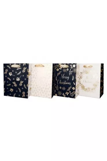 incood. Torba prezentowa 11x14cm granatowo-z�ota, mix