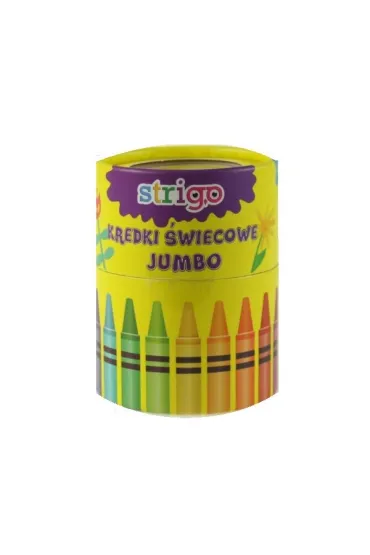 Strigo Kredki �wiecowe Jumbo 36 szt.