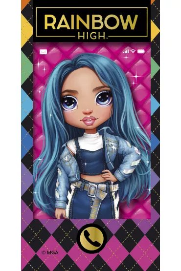 Rainbow High. Jade i Skyler. Ksi��eczka telefon - Monika Kiersnowska
