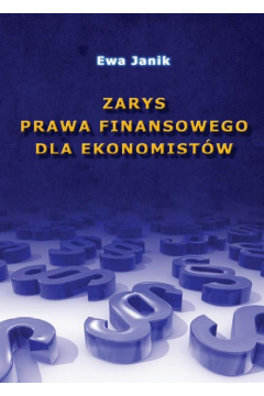 eBook Zarys prawa finansowego dla ekonomistw pdf