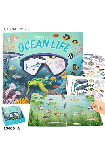 Zestaw Create your Ocean Life z naklejkami 13600A