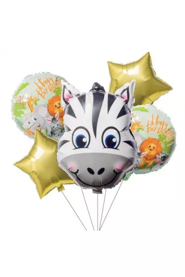 Zestaw balon�w urodzinowych 5 szt.