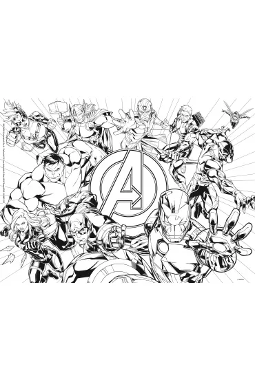 Puzzle 60 el. Marvel Avengers Lisciani