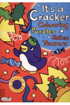 It`s cracker. Colouring. Puzzles. Jokes. Teasers
