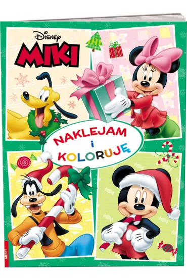 Miki. Naklejam i koloruj�