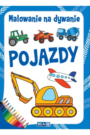 Malowanie na dywanie. Pojazdy