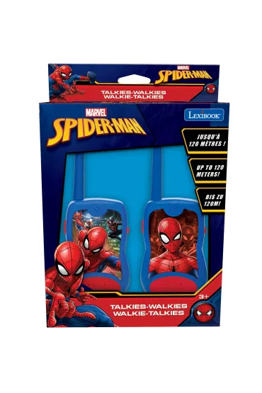 Kr�tkofal�wki walkie talkie Spider-Man ze sprz�czk� TW12SP Lexibook