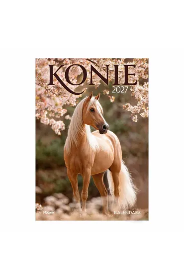 Kalendarz 2027 �cienny A4 Konie