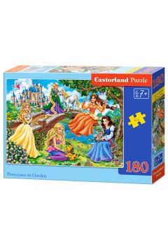 Puzzle 180 el. Princesses in Garden Castorland
